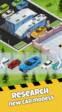 Idle Car Factory: Car Builder Screen Shot 2