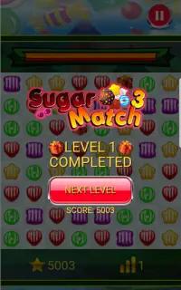 Sugar Match 3 - Sweet Candy Puzzle Screen Shot 3