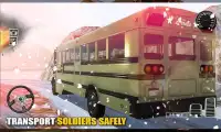 Off-road Bus WW2 Army Transport Coach Simulator Screen Shot 3