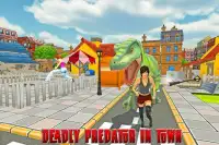 Dinosaurier Amoklauf: Stadt Schlacht Screen Shot 1