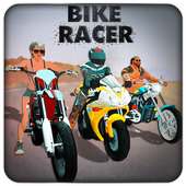 Fast Motor Bike Rider