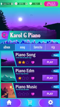 Karol G - TQG Piano Tiles Screen Shot 0