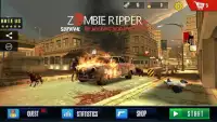 Zombie Ripper Survival - The Walking Dead Screen Shot 0
