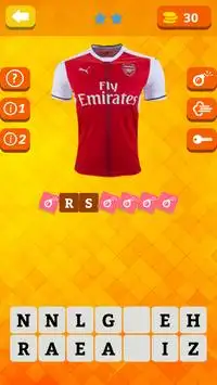 Football tonight - guess real football shirts 2018 Screen Shot 2