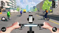 Extreme Bicycle Racing 2019: Highway City Rider Screen Shot 10