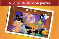 Juego de Halloween - Puzzle para niños Screen Shot 1
