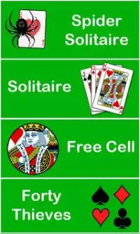 Spider Solitaire, FreeCell Screen Shot 0