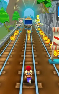 Subway Runner Bus Rush Running Track Screen Shot 0