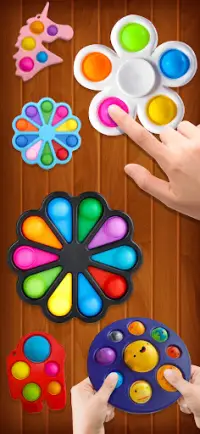 Pop It Fidget Toy 3D Screen Shot 3