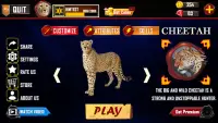 Cheetah Simulator Permainan Screen Shot 5