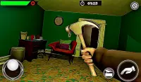 Horror Grandpa House Escape - Granny Horror Games Screen Shot 1