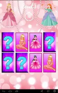 Princess memory game for girls Screen Shot 3