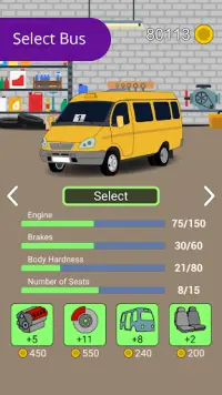 Bus Driver Simulator 2D Screen Shot 2