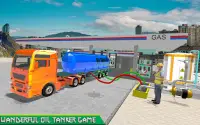 Oil Tanker Driving Truck Games Screen Shot 0