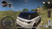 Range Rover Climb Jungle Racing 3D Screen Shot 2