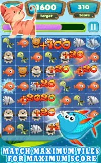 Farm Pet Rescue Game : Match 3 Puzzle Pet Quest Screen Shot 1