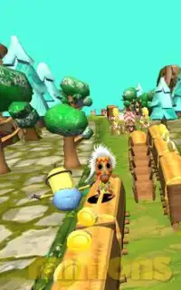 New Subway Banana Rush - Jungle Escape Run Screen Shot 2