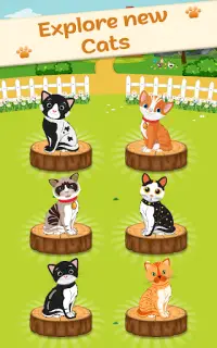 لعبة القطط - لعبة متجر الحيوانات الأليفة واللعب Screen Shot 7