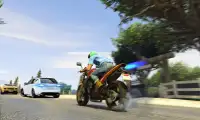 Lalu Lintas Moto Rider Screen Shot 0