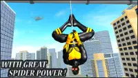 Rope Spider Battle: Crime City Spiderhero Games Screen Shot 3