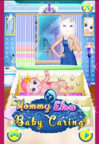 Mommy Baby Caring - Pregnant Games Screen Shot 0