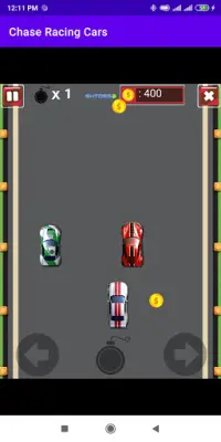 Chase Racing Cars Screen Shot 2