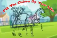 Little Pony и Конная девушка Screen Shot 6
