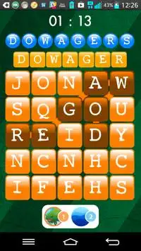 Word Search Multiplayer Screen Shot 1