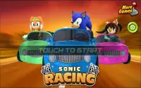Super Sonic Drift: Car Racing Game - Free For Kids Screen Shot 0