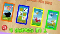 Animal Games For Kids Screen Shot 0