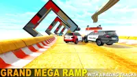Mega Ramp Police Car Stunts 2020 Screen Shot 4