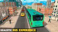 Bus Coach Driving Simulator 3D ألعاب مجانية جديدة Screen Shot 3