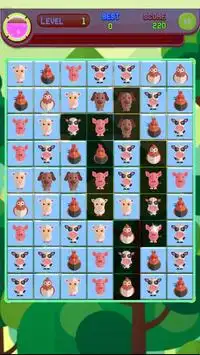 Animals Match3 Game Screen Shot 2