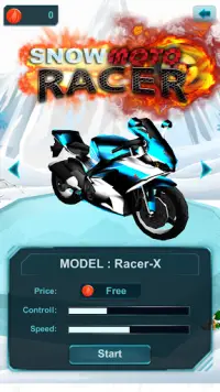 Snow Moto Racer 2016 Screen Shot 0