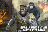 Gorilla Hero Future Battle Vice Town Screen Shot 3