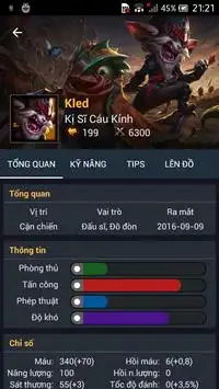 Tips Liên Minh 2016 Screen Shot 3