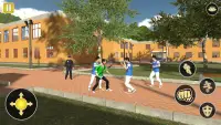 Gangster au lycée - Nouveaux jeux de combat 2020 Screen Shot 4