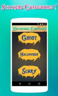 Happy Halloween Stickers Screen Shot 1