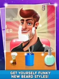 Barber Shop Beard Styles Hair Salon Games Screen Shot 5