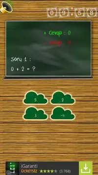 Matematik Oyunu Sayısal Test Screen Shot 0