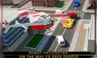 Robot Helicopter Simulator Screen Shot 2