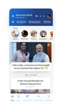 Narendra Modi App Screen Shot 0
