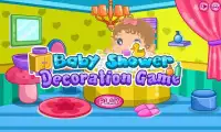 Newborn shower decoration game Screen Shot 0