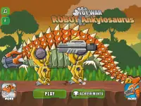 Robot Ankylosaurus Toy War Screen Shot 5