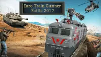 Euro Train Gunner Battle 2017 Screen Shot 0