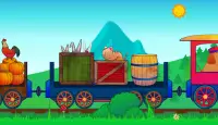 Animal Train for Toddlers Screen Shot 6