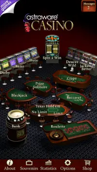 Astraware Casino Screen Shot 0