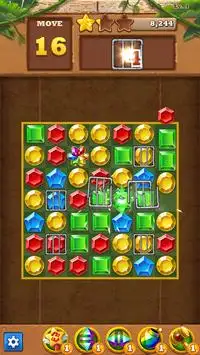 Jewel Gem Match3 - Blast and Twist Jewel World Screen Shot 1