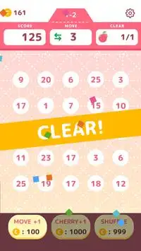 CHERRY HARVEST　Number blocks puzzles Screen Shot 2