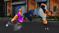 Cực đoan chiến đấu đường phố: KungFu Games 2018 Screen Shot 2